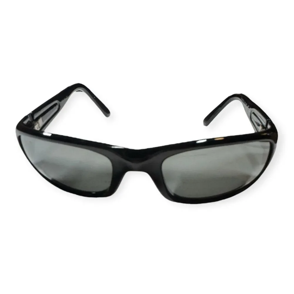 Maui Jim Stingray MJ103-02 Polarized Sunglasses‎ Gray Mirrored Lenses 129mm Rare